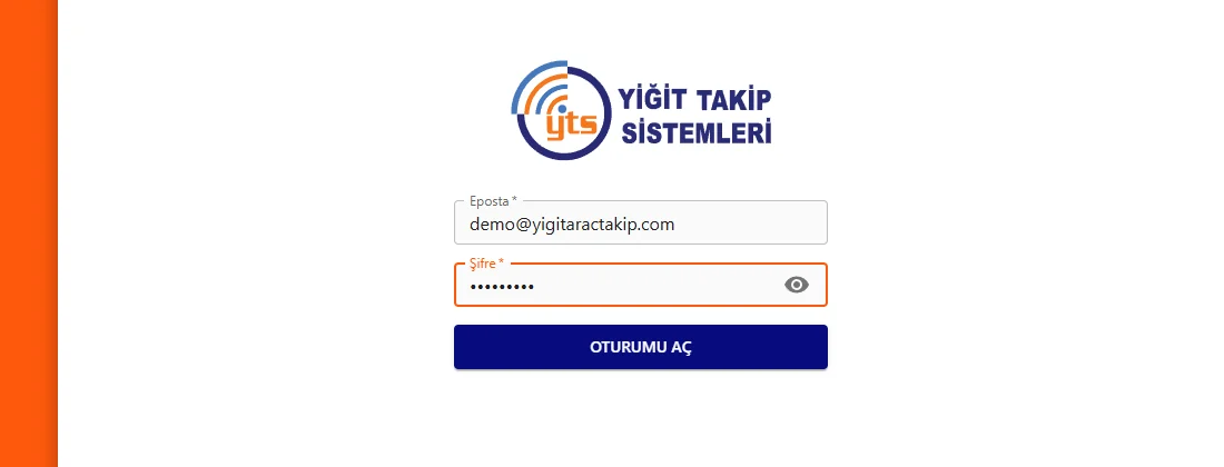 2. Bilgileri girin